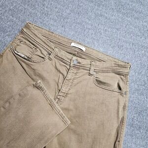 Fidelity Denim Jimmy Jeans Mens 36 Taupe Brown Slim Straight M9453-JIMMY